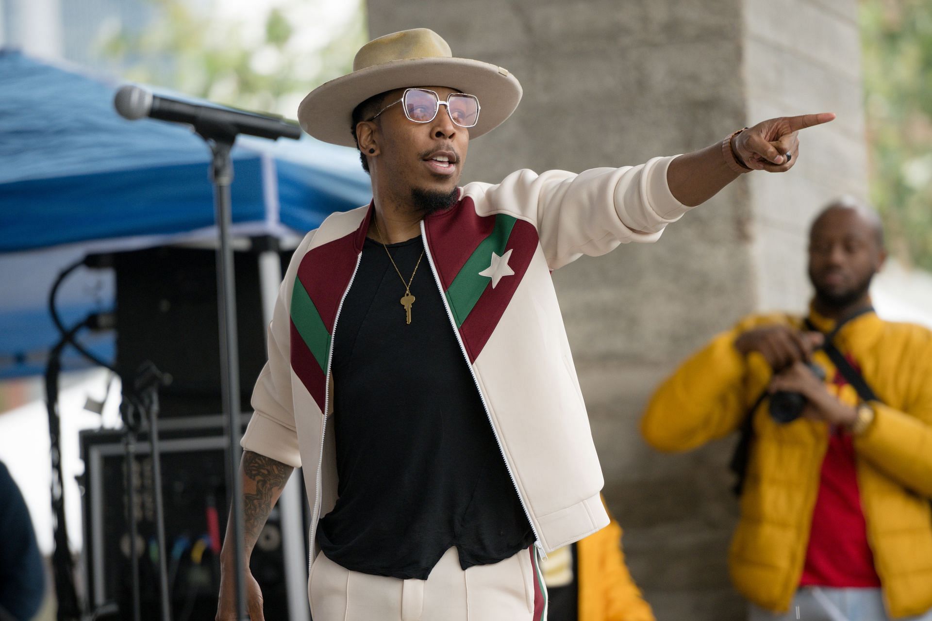 Deitrick Haddon performing for Praise in the Park - Houston, TX - (Image via Getty)